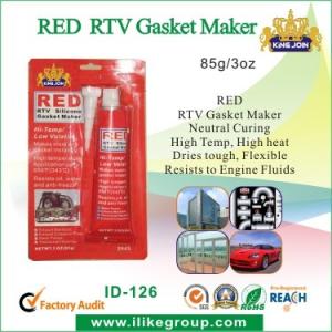 China Silicone Air Proof RED RTV Gasket Maker , Waterproof And Heat Resistant wholesale