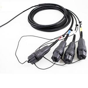 China FULLAXS Fiber Optical Patch Cord LC Duplex Armoured SM Waterproof PDLC-DLC CPRI supplier