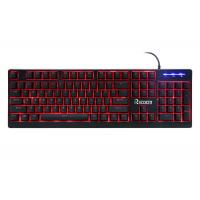 China Black Gaming Computer Keyboard / Pc Game Keyboard With 1.5m Cable Length on sale