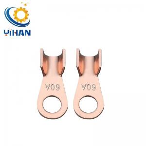 China Electric Wire Connector with Tin Coated Copper Tube Compression Cable Lugs Ferrule supplier