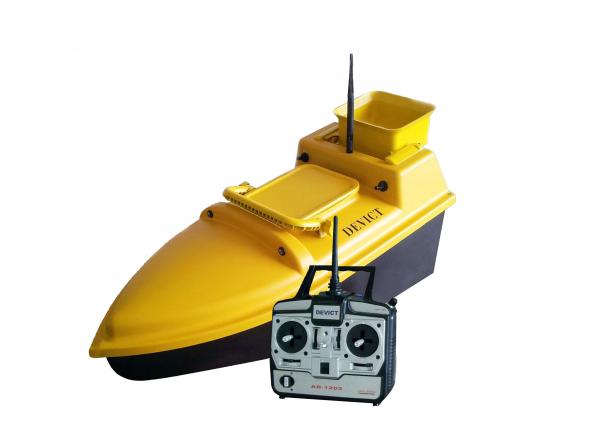 DEVC-103 yellow Wireless fish finder for bait boat ABS engineering plastic