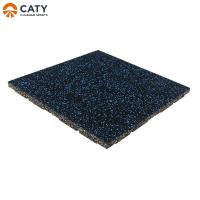 China Fitness Rubber Flooring Tile 1000x1000mm Anti Slip EPDM Mat For Gym on sale