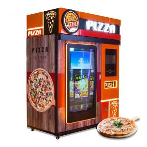 China 24 Hour Self Service Snack Vending Machine With Card Reader For Food Pizza supplier