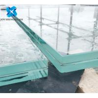 China 3mm-19mm Clear Toughened Laminated Glass Insulated Safety Laminated Glass Custom on sale