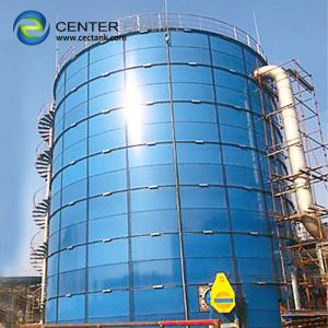BSCI a boulonné les réservoirs en acier pour l'installation de traitement des eaux usées de déchet chimique 