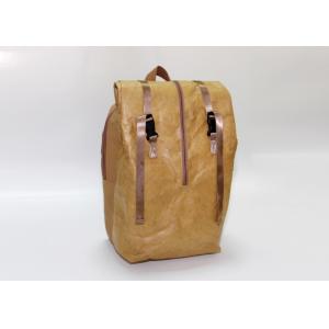 China Multi - function waterproof washable paper bags backpack tyvek kraft paper recycle backpack wholesale