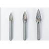 China Full Size YG6/YG8 Tungsten Carbide Rotary Burrs / Tungsten Burr Bits wholesale