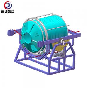 China Water Tank Making Machine Open Flame 5000L ,  Flame Fire Swing Rolling Machine supplier
