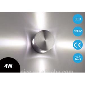 4W High Power Small Round Led Light European Style Panel Wall Up Down Lights 3000K
