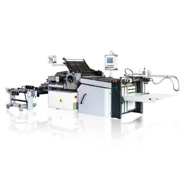 Impressão de folhas de offset de 78 mm CP Flat Pile Folding Machine Book Signature Automatic Paper Folding machine A3