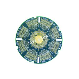 China 18 Layers Green Solder Mask HASL / Lead Free HASL HDI PCB for Test / Inspection System wholesale