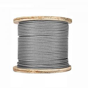China Non-Alloy Stainless Steel ACSR ASTM A475 1X19 Strand Galvanized Steel Strand Stay Wire for Overhead Conductor supplier