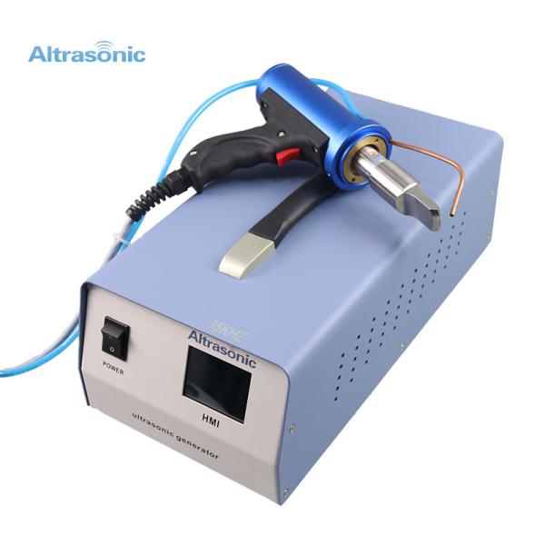 ポリ塩化ビニール材料のための35kHz超音波シーリングそして打抜き機