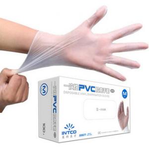 China Hand Plastic Disposable Protective Gloves Vinyl Cleanroom Food Hospital Grade supplier