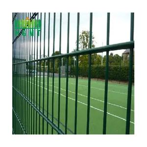 China Galvanized And Pvc Coated 6/5/6 Double Wire Fence Horizontal supplier