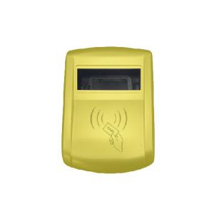 China POE 13.56MHZ Smart RFID Card Reader with LCD Screen Desktop Device supplier