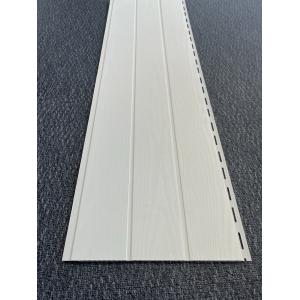 Smooth White UPVC Exterior Cladding Outside Plastic Cladding ISO Certifcate