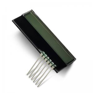 China Custom TN Glass TIC33 Segment LCD Display With Metal Pins Connection supplier