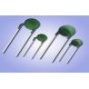 Green 1100 Ohm 800V PTC Thermistor For CFL / Ceramic Heater