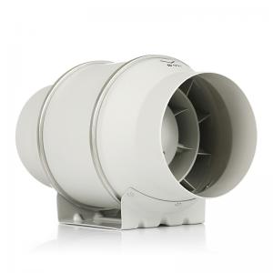 125mm Low Noise Mixed Air Flow Centrifugal Ventilation Fan with Silent Plastic Design