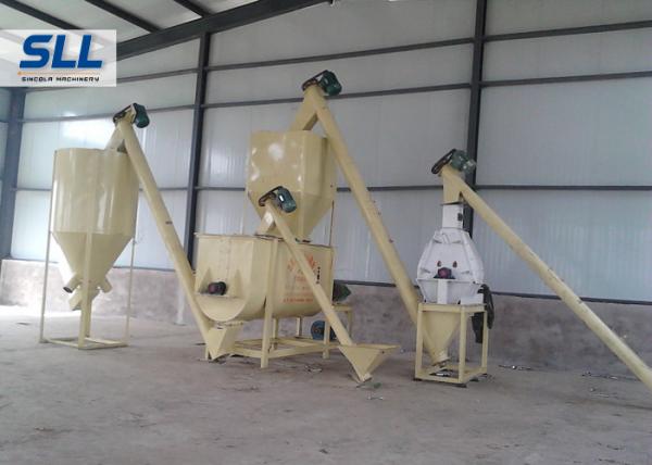 Automatic Feeding Dry Mix Mortar Production Line With River Sand Cement Fly Ash