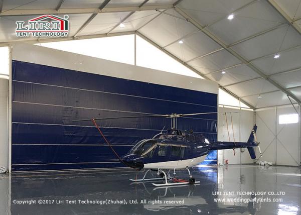 High Reinforce Aluminum Frame Aircraft Hangar Tent for Helicopter