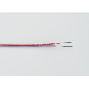 China PFA Insulated Twisted Thermocouple Cable Size 1.0mm2 Customzied Color supplier