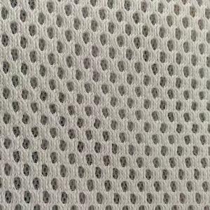 Breathable Knitted 3D Mesh Fabric 3D Space Mesh 100% Polyester 600GSM