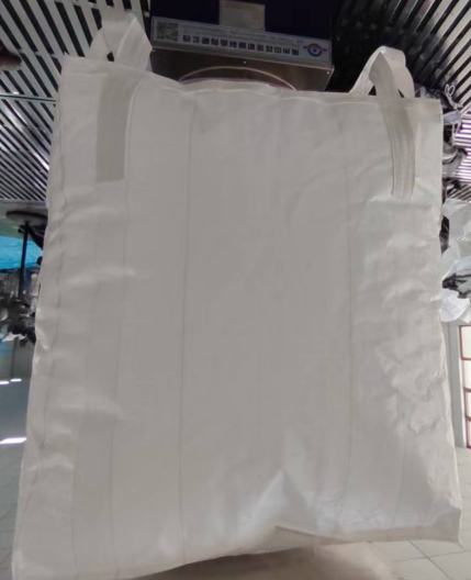UN Big Bag FIBC Bulk Bag with Blue Loop Color Filling Spout and Double Chain Stitching