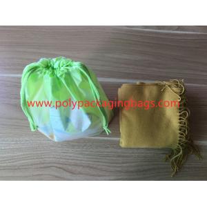 China Woman gift jewelry clothes cosmetic scarf packaging rope plastic bag supplier