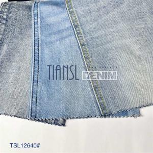 OEM 10s TR Woven Unstitched Jeans Material Twill Denim Cotton Dress Material Fabric