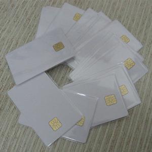 China Low Cost Plastic PVC Blank 4442 /4428Chip IC Card as driver lisence card supplier
