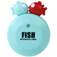 China Fish Magic ABS Material Kitchen Mechanical Timer Without Battery on sale