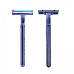 China Back Shaver Mens Twin Blade Disposable Razors Fixed Head supplier