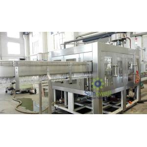 China Automatic PLC Hot Fruit Liquid Filling Machine High Capacity supplier