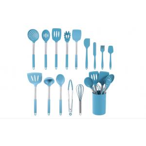 China Heat Resistant Non-Stick Silicone Cooking Utensil Sets Kitchen Tools supplier