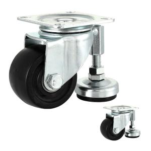 China 350kg Loading PA 3 Inch Heavy Duty Swivel Casters With Feet Cups supplier