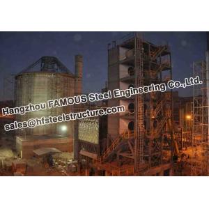 Industrial Structural Steel Fabrications Bolivia Cement Plant
