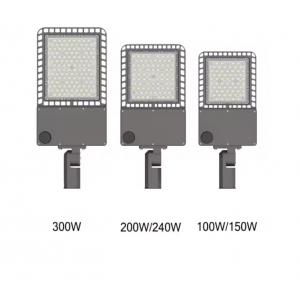 LED Street Light 100W To 300W Highway IP66 Smart AC Amber LED Shoebox Street Light