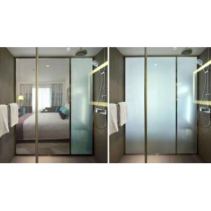 China Transparent Glass Window Privacy Film , Energy Saving Switchable Privacy Glass wholesale