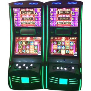 China Dual Screen Video Casino Games Slot Machines With High Speed Hopper supplier