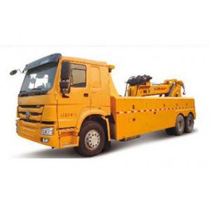 China Durable 100KN Safe Wrecker Tow Truck , Breakdown Recovery Truck For Highway / City Road Clearing Jobs supplier