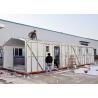 Foldable Portable Mobile House / Double Wide Mobile Homes With Green Material