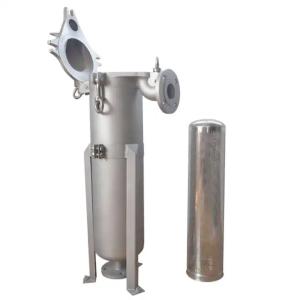 China Machine de filtration de l'eau avec cartouche d'entrée supérieure, boîtier filtrant et élément filtrant supplier