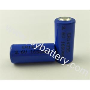 China ER14335 3.6V 1600mAh LiSOCl2 battery cells 2/3 AA 3.6v lithium battery,ER10440, ER10240, ER10280, ER10450,ER14505 supplier