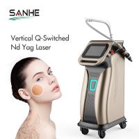 China Q Switched Nd Yag Laser Professional Vertical Q Switch Nd Yag Laser Tattoo Removal Beauty Machine For Salon Use on sale