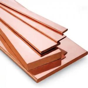 China C1100 C1200 C1220 99.9% Pure Beryllium Copper Flat Square Solid Copper Bus Bar supplier