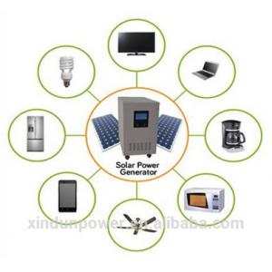 Home 12VDC 500W Solar PV Power System Low Frequency