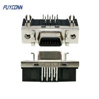 China Female SCSI Connector 90 Degree R/A PCB Mount SCSI 14 Pin Connector on sale
