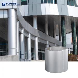 China Architectural Exterior Steel Cladding Materials Pillar Decorative Aluminum Wall Column Panel Systems supplier